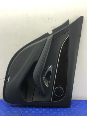 2017-2023 Mercedes-Benz E500 Black Door Interior Trim Panel - Rear, Left (Driver) (Used OEM)