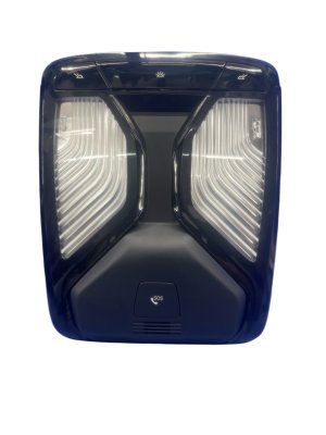 2019-2024 BMW 328i Black Overhead Roof Center Console with Dome Light - Front (Used OEM)