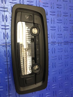 2012-2018 BMW M6 Overhead Console with SOS Switch and Dome Light - Front (Used OEM)