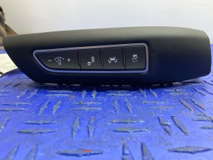 2017-2019 Genesis G90 Traction Control Blind Spot Lane Keep Assist Switch Panel - Left (Driver) (Used OEM)