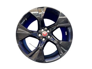 2021-2024 Jaguar F-Type Black 20x10.5 5-Grooved Spoke Alloy Wheel (Used OEM)