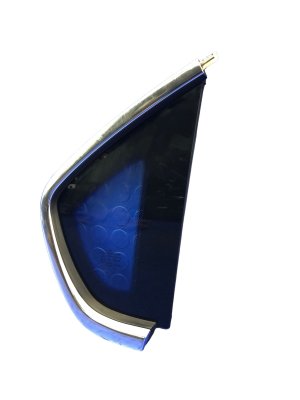 2014-2021 Maserati Quattroporte Chrome Quarter Glass with Chrome Trim - Rear, Right (Passenger) (Used OEM)