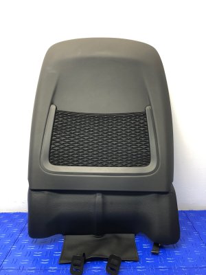 2013-2021 Maserati Quattroporte Black Seat Backrest Trim Panel - Front, Right (Passenger) (Used OEM)