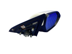 2024-2025 Hyundai Kona White Power Heated Blind Spot Door/Side View Mirror with Camera and Signal Lamp - Front, Right (Passenger) (Used OEM)