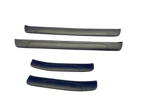 2025-2026 Toyota Camry Black Door Sill Trim Cover Set - Front (Used OEM)