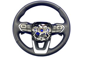 2022-2024 Lexus NX350h Black Leather Steering Wheel with Paddle Shifters and Lane Assist - Front (Used OEM)