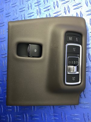 2019-2023 Lincoln Nautilus Headlight and Fog Lamp Switch Panel with Traction Control and Trunk Release (Used OEM)