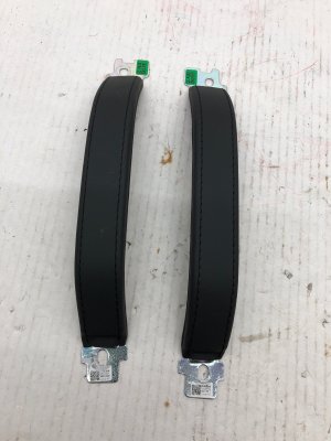 2022-2025 Lucid Air Black Roof Grab Handle Assist Strap Set (Used OEM)