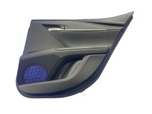 2025 Toyota Camry Black Door Interior Trim Panel - Rear, Right (Passenger) (Used OEM)