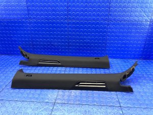 2014-2020 BMW i8 Black A-Pillar Trim Cover Set - Front (Used OEM)