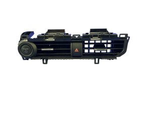 2023-2024 Subaru Solterra Black Center Dash Air Vent and Ignition Switch Trim Panel - Front (Used OEM)