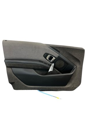 2014-2021 BMW i3 Gray Door Interior Trim Panel - Front, Left (Driver) (Used OEM)