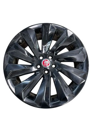 2018-2021 Jaguar E-Pace Black 19x8 10-Spoke Painted Alloy Wheel (Used OEM)