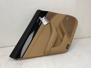 2017-2023 Porsche Panamera Beige Door Interior Trim Panel - Rear, Left (Driver) (Used OEM)
