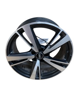 2017-2020 Audi RS3 Gray 19x8.5 Machined Face Gray Alloy Wheel - Rear (Used OEM)