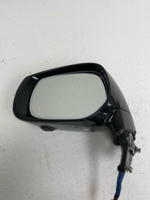 2017-2022 INFINITI Q60 Power Heated Memory Signal Door/Side View Mirror - Front, Left (Driver) (Used OEM)