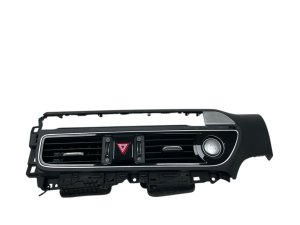 2022-2023 Genesis G70 Center Dash Air Vent Panel with Ignition Start Stop Button (Used OEM)