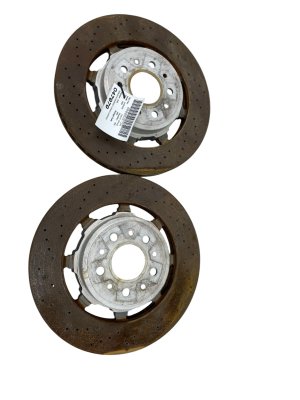 2008-2012 Maserati Quattroporte Drilled Brake Rotor Set - Front (Used OEM)