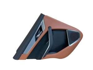 2021-2023 Jaguar F-Pace Tan Door Interior Trim Panel - Rear, Left (Driver) (Used OEM)
