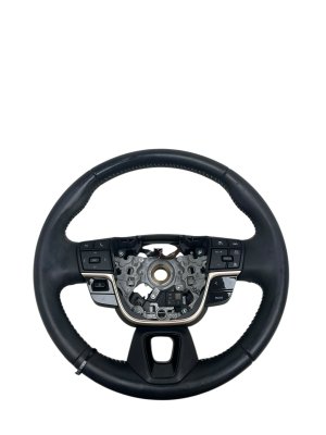 2023-2024 Toyota Crown Black Leather Steering Wheel with Controls - Front (Used OEM)