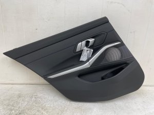 2021-2025 BMW M3 Black Door Interior Trim Panel - Rear, Left (Driver) (Used OEM)