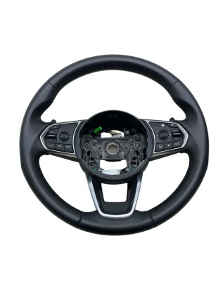 2021-2025 Acura TLX Black Leather Wrapped Steering Wheel with Paddle Shifters and Adaptive Cruise (Used OEM)