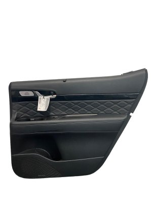 2020-2022 Hyundai Palisade Door Interior Trim Panel with Sunshade - Rear, Right (Passenger) (Used OEM)
