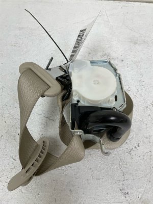 2020-2024 Ford Explorer Tan 2nd Row Seat Belt Assembly - Rear, Left (Driver) (Used OEM)
