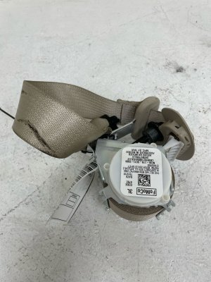 2020-2024 Ford Police Interceptor Utility Tan 3rd Row Seat Belt Assembly - Rear, Left (Driver) (Used OEM)