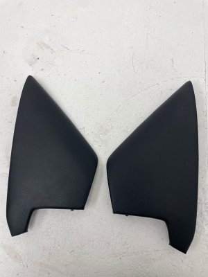 2019-2025 Lexus RC300 Black Center Console Knee Trim Panel Set (Used OEM)