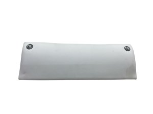  Tesla Model s White 2nd Row Seat Child Safety Isofix Flap Trim Panel - Rear (Used OEM)