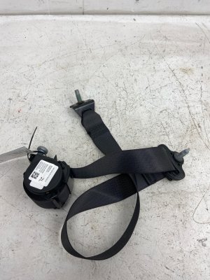 2022-2024 Jeep Wagoneer Black Second Row Seat Belt Assembly - Rear, Left (Driver) (Used OEM)