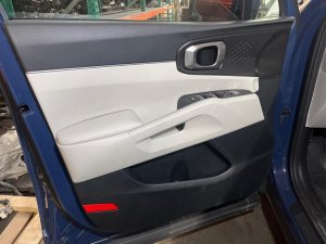 2021-2024 Kia Sorento Beige Door Interior Trim Panel - Front, Left (Driver) (Used OEM)