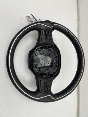 2014-2021 BMW i3 Black Steering Wheel with Control Switches - Front (Used OEM)