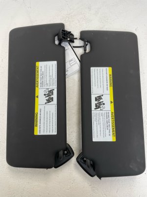 2021-2025 BMW M4 Tacora Red Sun Visor Set - Front, Right (Passenger) (Used OEM)