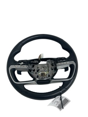 2022-2024 Hyundai Santa Cruz Black Heated Leather Steering Wheel Assembly with Controls (Used OEM)