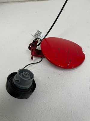 2003-2006 Dodge Viper Viper Red Fuel Filler Door with Gas Cap (Used OEM)
