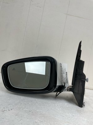 2016-2022 BMW 740i Alpine White Door/Side View Mirror - Front, Left (Driver) (Used OEM)