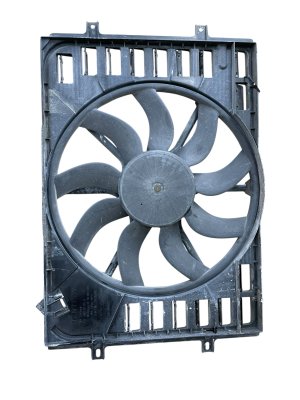 2011-2013 Chevrolet Suburban 2500 Radiator Cooling Fan Motor Assembly (Used OEM)