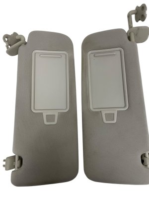 2021-2023 Genesis GV80 Black Cloth Sun Visor with Panoramic Roof - Front, Right (Passenger) (Used OEM)