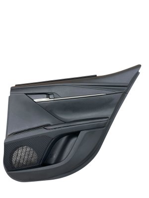2025 Toyota Camry Black Door Interior Trim Panel - Rear, Right (Passenger) (Used OEM)