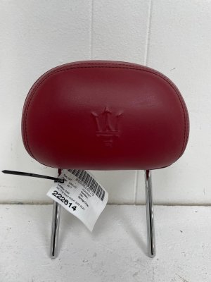 2017-2024 Maserati Levante Red Seat Leather Headrest - Rear, Right (Passenger) (Used OEM)