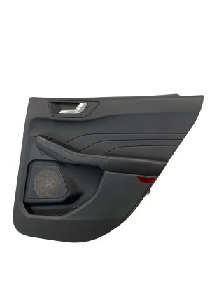 2023-2025 Ford Escape Black Door Interior Trim Panel - Rear, Right (Passenger) (Used OEM)