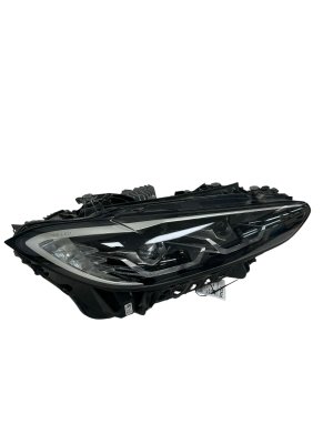 2021-2025 BMW M4 Chrome LED Headlight Assembly with Chrome Trim - Front, Right (Passenger) (Used OEM)