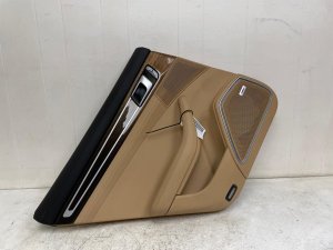 2017-2023 Porsche Panamera Beige Door Interior Trim Panel - Rear, Left (Driver) (Used OEM)