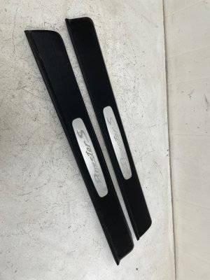 2013-2016 Porsche Boxster Door Step Sill Plate Set (Used OEM)