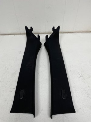 2019-2025 BMW 328i Black Windshield A-Pillar Trim Panel Cover Set - Front (Used OEM)