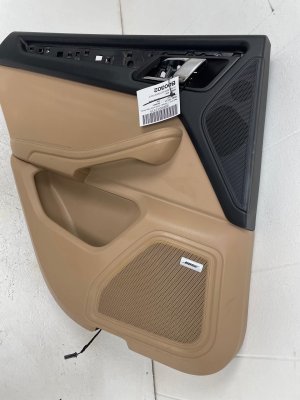 2019-2021 Porsche Macan Beige Door Interior Trim Panel - Rear, Left (Driver) (Used OEM)