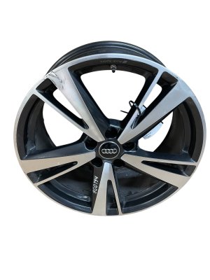 2017-2020 Audi RS3 Gray 19x8 5-Split Spoke Machined Alloy Wheel - Front (Used OEM)