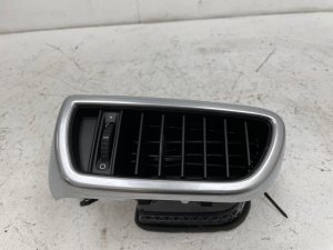 2011-2018 Porsche Cayenne Silver HVAC Air Vent Grille - Front (Used OEM)
